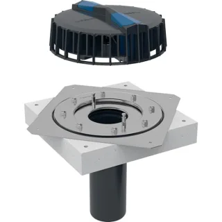 Geberit Pluvia Dachwassereinl. mit Bef.-Fl. 359098001