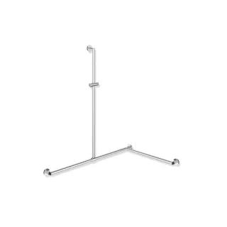 Hewi System 900 Duschhandlauf 900.35.33240 1250 x 1185 x 765 mm, Ausführung rechts