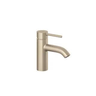 KLUDI BOZZ Waschtisch-Einhandmischer 75 mm mit Push Open Ablaufventil Stainless Brushed Nickel 38266N576