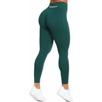 Smilodox Leggings Cetrina, Push Up Scrunch Leggings mit Schriftzug Fitness & Alltag Seamless, High Waist, Scrunch Sporthose, Atmungsaktiv, Blickdicht