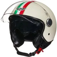 MOTO HELMETS Motorradhelm Integralhelm Motorrad Full Helm AV-63 Italia, Für Motorrad und Roller, Schnellverschluss, Sonnenvisier, nur 1050g