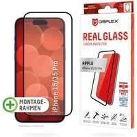 Displex Schutzfolie DISPLEX Panzerglas (10H) für Apple iPhone 15/15 Pr