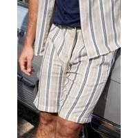 LERROS Chinoshorts Chino-Shorts aus Baumwolle mit modischem Streifenmuster