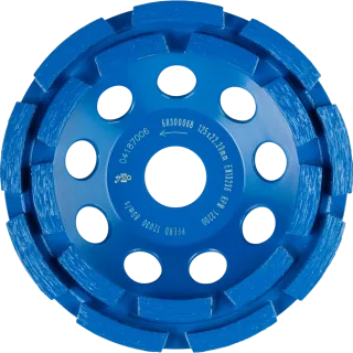 PFERD TOOLS Diamant-Teller DCW 2R (zweireihig) PSF für Beton und Estrich - 68300068