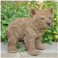 dazikemo Gartenfigur Dekofigur Gartenfigur Braunbär