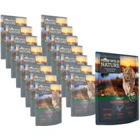 Dehner Katzenfutter Adult Hochmoor Ente/Pute 16 x 85 g Ente, Nassfutter für: Katze