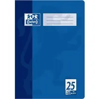 OXFORD Schulheft Oxford Schulheft, DIN A4, Lineatur 25 / liniert mit Rand, 16 Blatt
