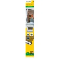 SCHELLENBERG Insektenschutz-Fensterrahmen Fliegengitter Fenster Plus, (Set, 1-St), aus Aluminium, 100 x 120 cm und 130 x 150 cm, anthrazit und weiß