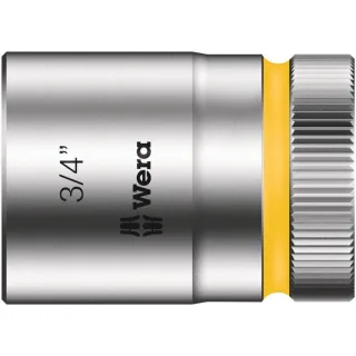 Wera 8790 HMC Zyklop-Steckschlüsseleinsatz mit 1/2"-Antrieb, zöllig Gelb - 05003625001