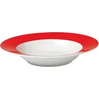 van Well Suppenteller Teller Set, Vario, (6 St), Porzellan, spülmaschinen- und mikrowellengeeignet, Ø 21,5 cm