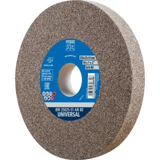 PFERD TOOLS Schleifbockscheibe Ø 250x25mm Bohrung-Ø 51mm A80 für universelle Schleifaufgaben - 39010127