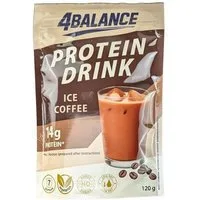 4Balance Shake, 4Balance Protein Shake Ice Coffee angenehm cremig leichte Note 120g