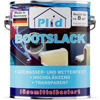 plid Klarlack Bootslack Klarlack Parkettlack Holzlack Schiffslack Holzschutzfarbe, Schnelltrocknend