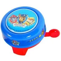 PAW PATROL Fahrradklingel Kinder Jungen Fahrradglocke Schelle, mit Chase, Marshall und Rubble