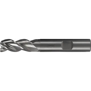 PFERD TOOLS VHM-Fräser Ø16mm, 3 Schneiden, 2xDC, Fase 0,3mm 45°, unbeschichtet, Schaft HB - 23000426