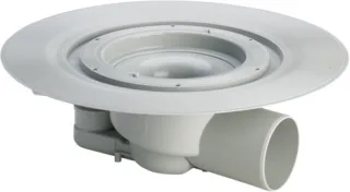 Viega Bodenablauf Advantix 4955.15 in 100mm Kunststoff grau 285043