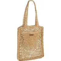 Janice Strandtasche Strandtasche 7 Liter Manila, Gehäkelte Tragetasche