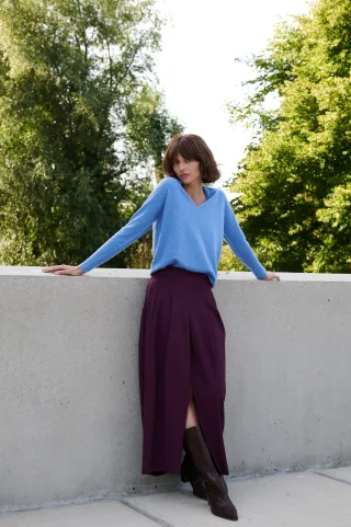 Jane Lushka - Jack skirt technical jersey cherry - Gr. - XS