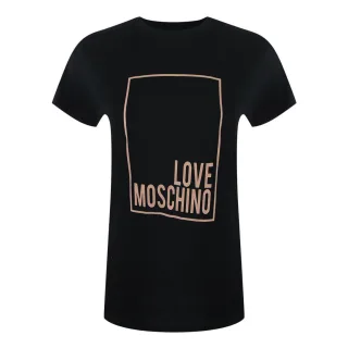 Love Moschino - T-Shirt für Damen (Schwarz)