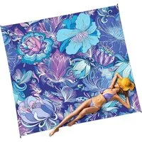 Picknickdecke Wasserdicht sandabweisende Stranddecke,180x200 cm,Campingdecke, Diwzbyn, Strandmatte für Reisen, Camping, Wandern und Picknick, leichte