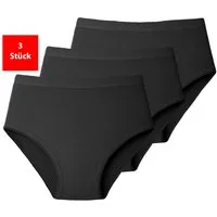 Fashionschmiede Taillenslip Damen Slip im 3 - 6er Pack Baumwolle Unterhose Schlüpfer Maxislip (Packung, 3-St., 3er Pack) 95 % Baumwolle · Elastisch · Bequem · Atmungsaktiv