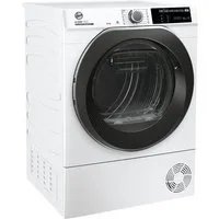 Hoover Wärmepumpentrockner NDEH10A2TCBEXS-S, WiFi + Bluetooth, AquaVision, Schuhgestell, Kindersicherung