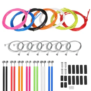 Front & Rear Brake Gear Cable Kit Inner Outer MTB Mountain Bike Bicycle