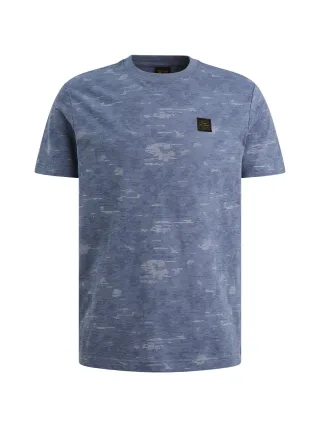 PME Legend - aop cotton slub bijou blue - Gr. - XL
