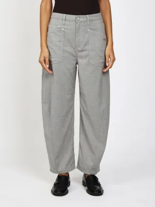 GANG Damen 94ODINA - o-shape fit Jeans summer grey