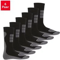 Footstar Thermosocken Herren Wintersocken 6er Pack - Frottee-Socken mit Thermo Effekt
