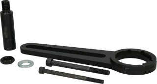 KS Tools Kurbelwellen-Riemenscheiben-Arretierwerkzeug für BMW - Mini, 6-tlg - 400.4370