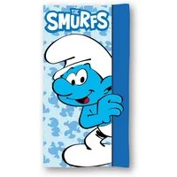 The Smurfs Strandtuch Mikrofaser Badetuch 70 × 140 cm Strand Handtuch, (Packung)
