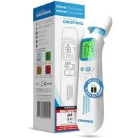 Grundig Fieberthermometer Fieberthermometer kontaktlos TESTSIEGER mit Batterien