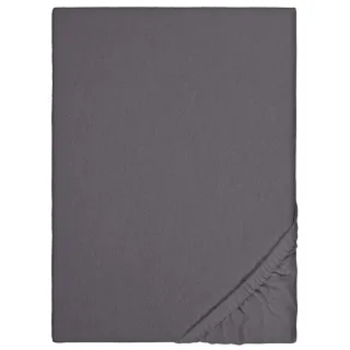 Spannbettlaken Winterflausch anthrazit 140 x 190 - 160 x 200 cm