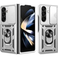 betterfon Handyhülle Panzer Hülle für Samsung Galaxy Z Fold 7 Outdoor Case mit Kameraschutz, Outdoorhülle mit Ringhalter Smartstand und Silikonkern