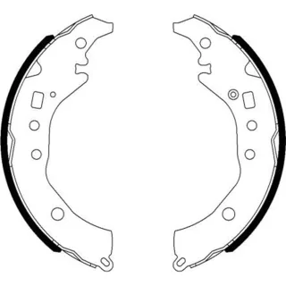Textar Bremsbacken hinten Subaru Trezia Toyota Corolla Ractis Verso Yaris