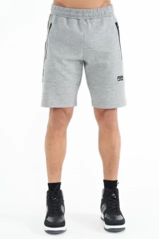 Herren Sweatshorts aus solidem Strick