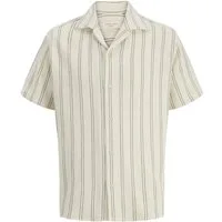 Jack & Jones Businesshemd JJECOBA STRIPE RESORT SHIRT SS SN