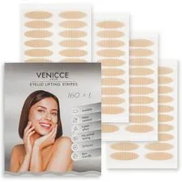 Venicce Love Augenlid-Tape Schlupflider Stripes, Augenlid Stripes, Augenlidstraffung ohne OP Anti-Aging, gegen Schlupflider