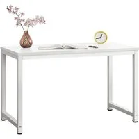 en.casa Schreibtisch, »Herning« Bürotisch Computertisch 75x120x60cm Weiß