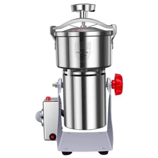 [EU Direct] NovuLife Eletric Grinder 800G Capacity Stainless Steel0-5 Min Timer Spice Grain Herb Powder Grinding Machi