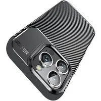 AVANA Handyhülle für iPhone 16 / Pro / Plus / Pro Max Hülle Silikon Schutzhülle Case, Slim Cover, Bumper, Carbon Optik