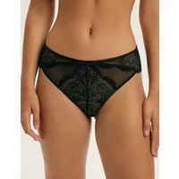 ESOTIQ Brasilslip Brasil Slip Cheer, florale Spitze, mit Baumwollzwickel