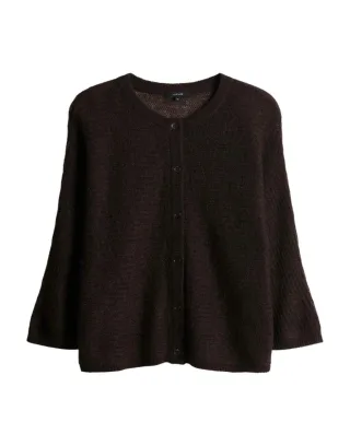 Opus - Strickjacke - Daris braun - Gr. - 40