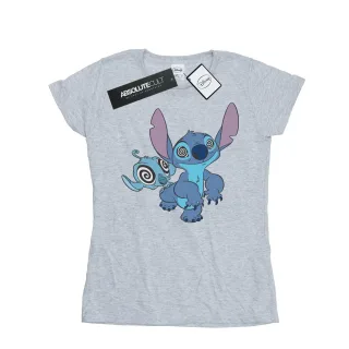 Disney - "Lilo And Stitch Hypnotized" T-Shirt für Damen (Grau)