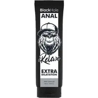 Black Hole Analgleitgel Extra Dilatation - Anal Relax Gel, Tube mit 250ml, 1-tlg., wasserbasiertes Gleitgel für Analsex, für extra Dehnfähigkeit