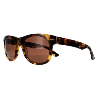 Serengeti Square Unisex Glänzend Schildkröte Havanna Mineral Polarisiert 555nm Grün Foyt Groß