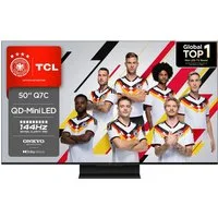 TCL 50Q7CX1 Mini-LED-Fernseher (126 cm/50 Zoll, 4K Ultra HD, Google TV, Dolby Atmos, Dolby Vision, Smart TV, Apple TV, 4K HDR)