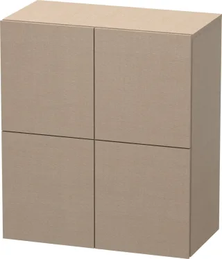 Duravit L-Cube Halbhochschrank Leinen Matt 700x363x800 mm - LC117707575 LC117707575