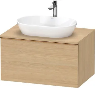 Duravit D-Neo Konsolenwaschtischunterbau wandhängend Natur Eiche Matt 800x550x459 mm - DE49470043000 DE4947004300000